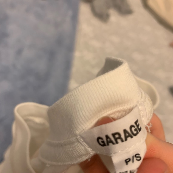 Long sleeve cropped shirt - Picture 2 of 2